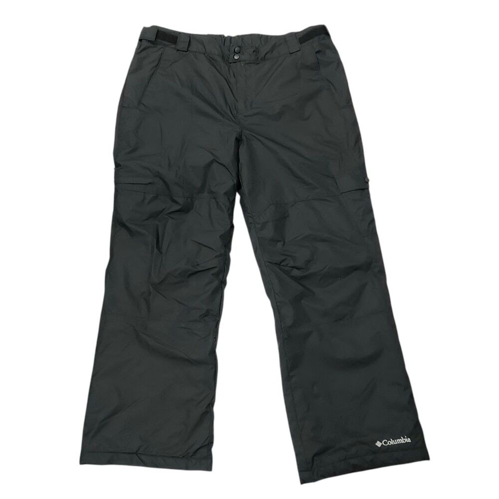 Columbia Cargo Ski Snow Mens Pants XL Black Waterproof Insulated Winter Outdoors